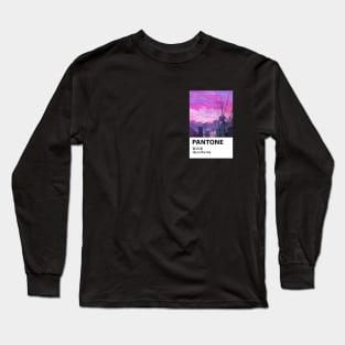 Anime Aesthetic Pantone Long Sleeve T-Shirt